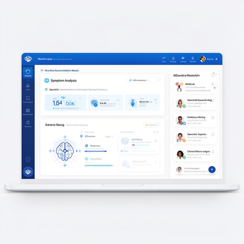 AI Symptom-to-Specialist Routing Engine Dashboard